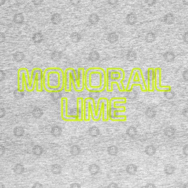 Monorail Lime by Tomorrowland Arcade